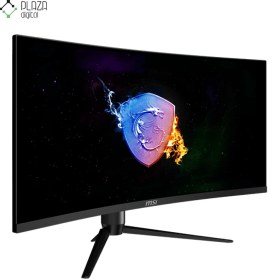 تصویر مانیتور گیمینگ منحنی ام اس آی مدل Optix MAG342CQR سایز 34 اینچ MSI Optix MAG342CQR Curved Monitor 34 Inch