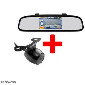 تصویر مانیتور آینه ای 4.3 اینچی با دوربین عقب Car Monitor Mirror 4.3 Inch ا Car Monitor Mirror 4.3 Inch With rear camera Car Monitor Mirror 4.3 Inch With rear camera