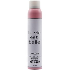 تصویر اسپری بدن زنانه مدل Lavie Est Belle حجم 200 میل اسکلاره Sclaree Lavie Est Belle Spray For Woman 200ml