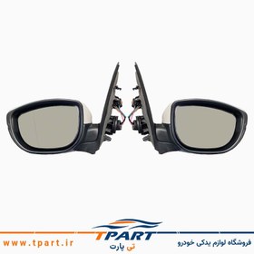 تصویر آینه بغل پژو 207 SD تاشو برقی کروز چپ 