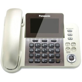 تصویر گوشی تلفن بی سیم پاناسونیک مدل KX-TGF350 Panasonic KX-TGF350 Corded & Cordless Phone