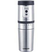 تصویر قهوه ساز پرتابل لیپرسو مدل LPGCMSM قهوه ساز پرتابل لیپرسو LePresso Portable Mug Burr Grinder Coffee Maker LPGCMSM