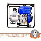 تصویر موتور پمپ دیزلی هیوندای مدل HW457-DP ظرفیت ۴ اینچ 