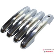 تصویر دستگیره خودرو سایپا قاب استیلی کامل مناسب کوئیک و سهند و اطلس 