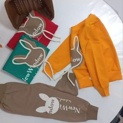 تصویر بلوز شلوار دخترانه، بلوز شلوار بچگانه، لباس بچه، عیدانه 