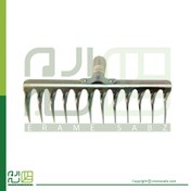 تصویر خرید شن کش دستی 12 شاخه بهکو استیل 