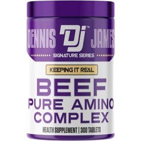 تصویر بیف پیور آمینو بیف دنیس جیمز300 عددی Dennis James Beef Pure Amino 