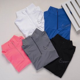 تصویر نیم زیپ آستین کوتاه 