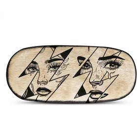 تصویر طرح دخترانه 4 چشمی برای چشم بند خواب کورال Girl Design for Coral443 Sleep Mask