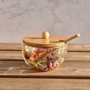 تصویر کاسه طرح دار در بامبو کد7021 