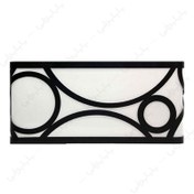 تصویر چراغ دیواری مدرن مستطیلی شکل هاتو مدل دایره 1738C 