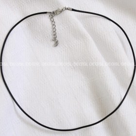 تصویر بند گردنبند چرم 