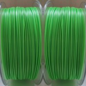 تصویر فیلامنت ABS PLUS نت تری دی سبز فسفری قطر 1.75 یک کیلوگرمی ( NET3D Filament) 