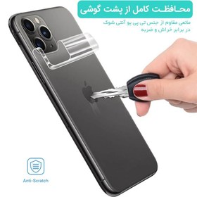 تصویر برچسب پشت تمام چسب زرد Xiaomi Redmi Note 8 Xiaomi Redmi Note 8 Nano Back Protector