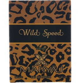 تصویر ادوپرفیوم مردانه مدل Wild Speed حجم 100 میلی لیتر ماریاژ Maryaj Wild Speed Eau De Parfum For Men 100ml