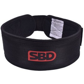 تصویر کمربند بدنسازی اس بی دی مدل gds-402P315 چسبی مشکی 