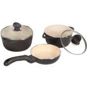 تصویر سرویس قابلمه ۵ پارچه عروس مدل ویکتوریا چدن 