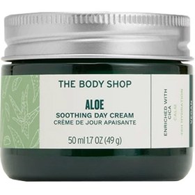 تصویر کرم مرطوب کننده روز آلوئه‌ورا پوست حساس بادی شاپ Day Aloevera moisturizer Cream Sensitive skin The Body Shop کرم روز