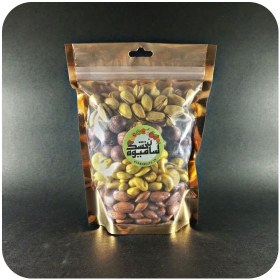 تصویر آجیل چهار مغز لوکس طلایی 1000 گرمی (پسته، بادام، فندق، بادام هندی) Nuts 4 kernels golden luxury