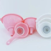 تصویر قیف صافی دار سه عددی 