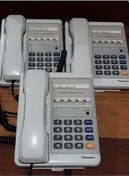 تصویر 3 عدد تلفن سانترال پاناسونیک ساخت ژاپن مدل vb-5211 