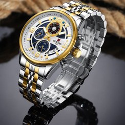 تصویر ساعت مچی مردانه ریوارد مدل 81057 بند استیل ضدآب 