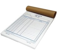 تصویر فاکتور فروش دو برگ کوچک خارجی 