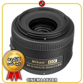 تصویر لنز نیکون 35 میلیمتری اف 1.8 جی Nikon AF-S DX NIKKOR 35 mm F 1.8 G 