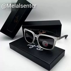 تصویر عینک آفتابی ریبن p با لنز پلاریزه و دسته فلزی Ray ban