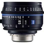 تصویر لنز زایس Zeiss CP.3 85mm T2.1 Compact Prime Lens (PL Mount, Feet) 