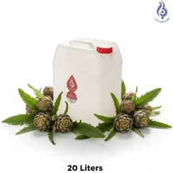 تصویر عرق کنگر آرتیشو خالص گالنی 20 لیتری لباب Scientific Name: Cynara scolymus English Name: Artichoke Distillate – Lobab – Pure Gallon 20L