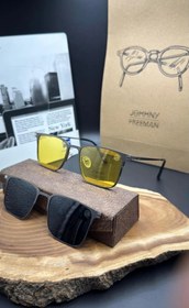 تصویر فریم طبی فلزی کاور دار جانی فریمن Johhny freeman glasses