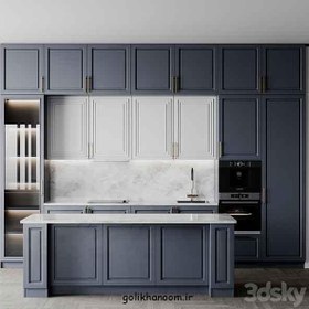 تصویر کابینت نئوکلاسیک آریو کابین 