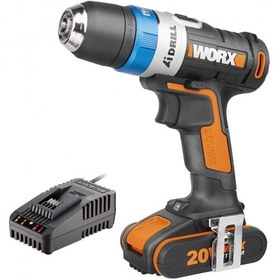 تصویر دریل شارژی ورکس 800 دور در دقیقه Worx WX178.9 Worx WX178.9 Rechargable Drill 800rpm