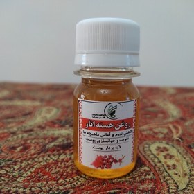 تصویر روغن هسته انار 30cc (ضد لک، برطرف کننده جوش پوستی، حالت دهنده طبیعی مو) 