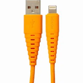 تصویر کابل شارژ USB به Lighting موکسوم مدل MX_CB21 | رنگ آبی پاستیلی 