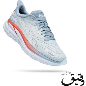 تصویر کفش کتونی ورزشی هوکا HOKA CLIFTON 8 آبی سایز 42 HOKA CLIFTON 8