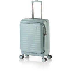 تصویر چمدان کانوود مدل لیترون رنگ آبی روشن - سایز کوچک رنگبندی: مشکی، آبی روشن، بژ