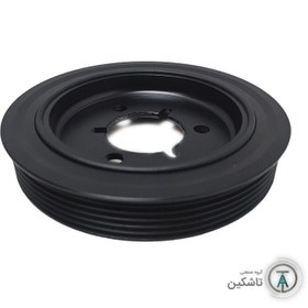 تصویر پولی سر میلنگ پژو 206 تیپ 5 PEUGEOT 206 TYPE 2 CRANKSHAFT PULLEY