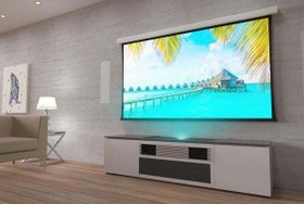 تصویر پرده نمایش ثابت پروژکتور سلکسون ALR 100 inch 