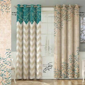 تصویر پرده دکوتین کد PS 249G - 250G 