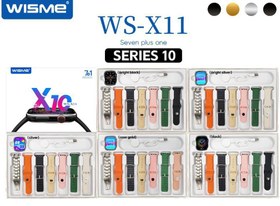 تصویر ساعت هوشمند طرح اپل واچ مدل WS-X11 WS-X11 Smartwatch