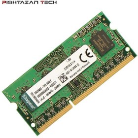 تصویر رم لپ تاپ کینگستون 4 گیگابایت DDR3 1600 ا (رم RAM استوک) (رم RAM استوک)