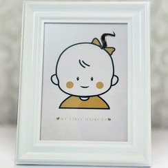 تصویر قاب عکس اولین کوتاهی مو 