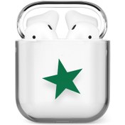 تصویر قاب ایرپاد وینا مدل Green star - Airpods 2 