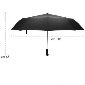 تصویر چتر لوکس برند RST فول اتوماتیک ضدباد دسته لاکچری 
