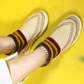 تصویر گیوه زنانه ساقدار کد 715 