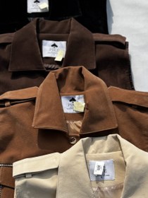 تصویر وست جیر چرم کوتاه کد ۴۹۳۷ - مشکی / سایز ۱ 