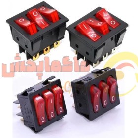 تصویر کلید سه پل باریک KX03 