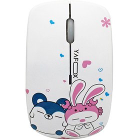 تصویر موس بی سیم YAFOX مدل HM8099 YAFOX HM8099 Mouse